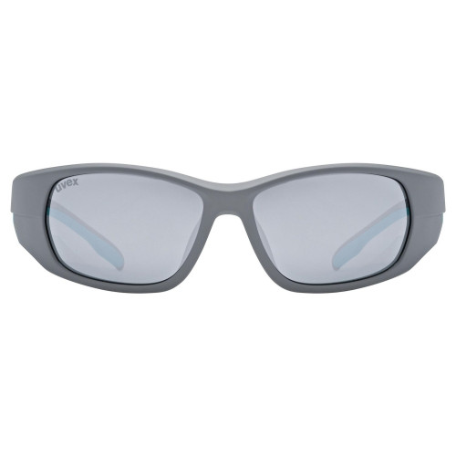 Glasses Uvex sportstyle 514 grey matt / mirror silver