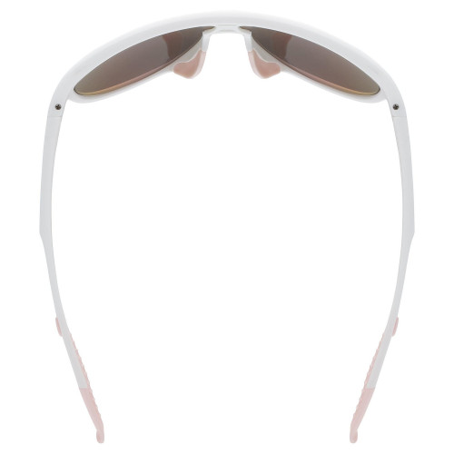Glasses Uvex sportstyle 515 white matt / mirror pink