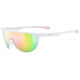 Glasses Uvex sportstyle 515 white matt / mirror pink