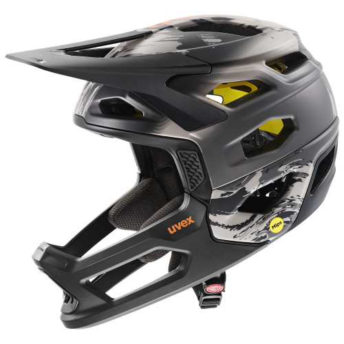 Helmet Uvex revolt MIPS oak brown-orange matt-52-57CM