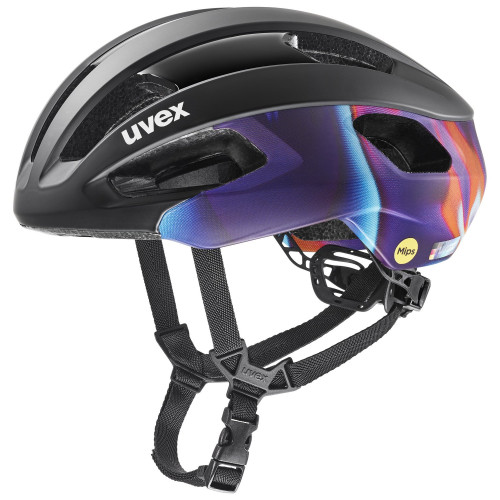 Helmet Uvex rise pro MIPS black-galaxy matt-52-56CM