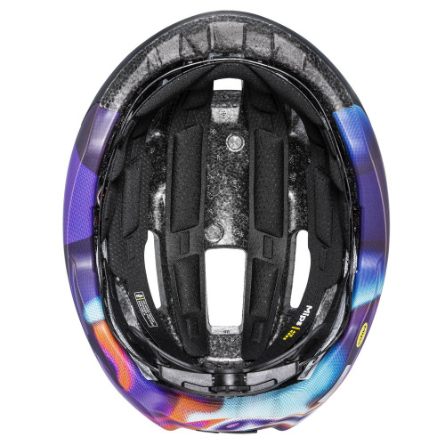 Helmet Uvex rise pro MIPS black-galaxy matt-52-56CM