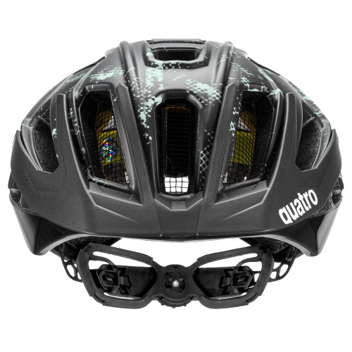 Helmet Uvex quatro cc MIPS black-jade matt-52-57CM