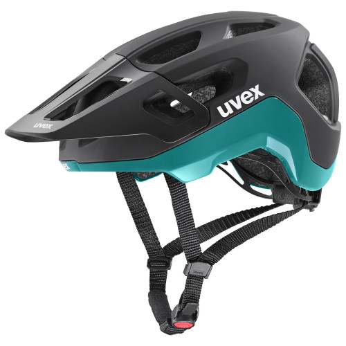 Helmet Uvex react black-teal matt-56-59CM