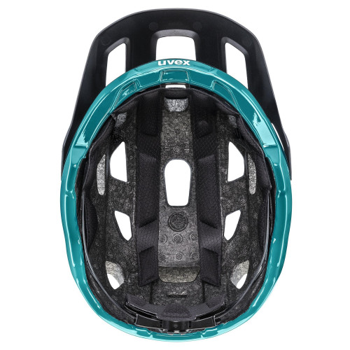 Helmet Uvex react black-teal matt-59-61CM