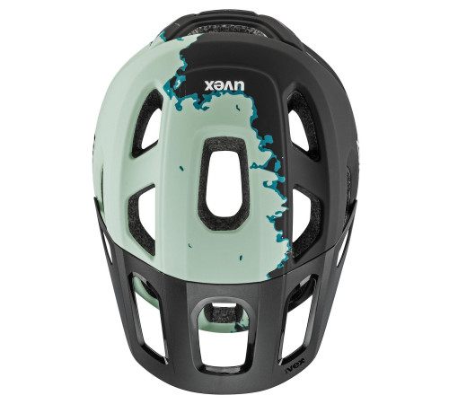 Helmet Uvex react jade-black matt-56-59CM