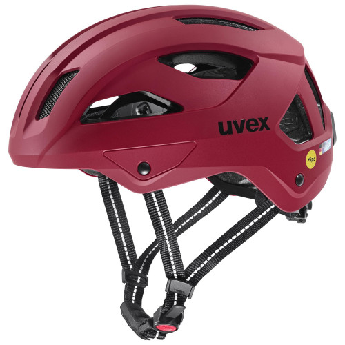 Helmet Uvex city stride MIPS ruby red matt-56-59CM