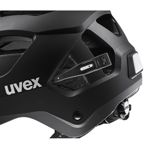 Helmet Uvex city stride MIPS Hiplok black matt-56-59CM