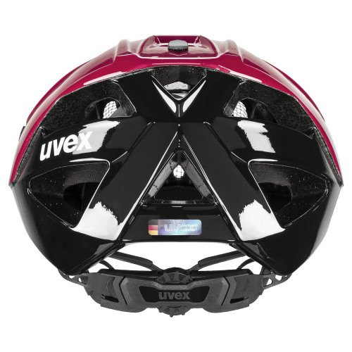 Helmet Uvex quatro ruby red-black-52-57CM