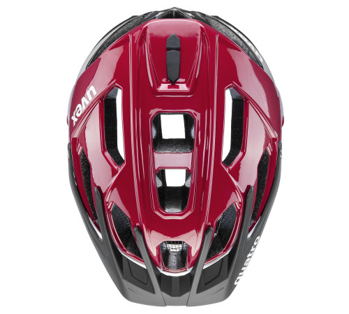 Helmet Uvex quatro ruby red-black-52-57CM