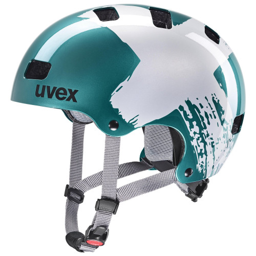Helmet Uvex kid 3 teal-silver-55-58CM