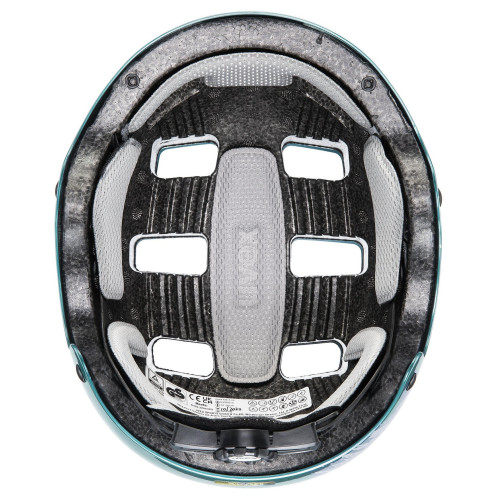 Helmet Uvex kid 3 teal-silver-55-58CM