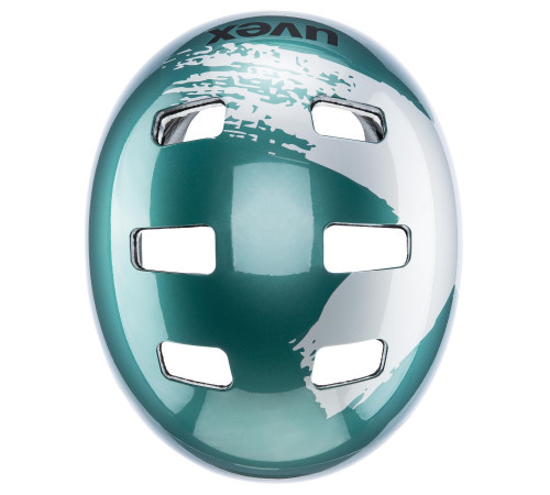 Helmet Uvex kid 3 teal-silver-55-58CM
