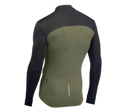 Jersey Northwave Force 2 L/S Full Zip black-forest green-XL