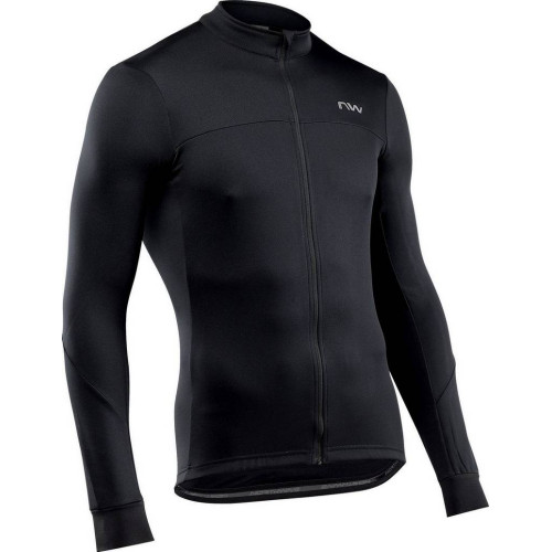 Velos krekls Northwave Force 2 L/S Full Zip black-XXL