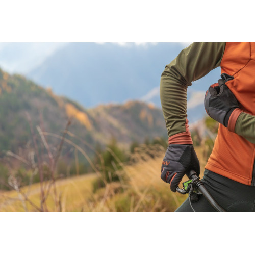 Gloves Northwave Fast Gel black-cinnamon-XXL