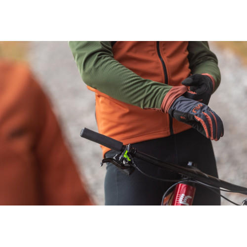 Gloves Northwave Fast Gel black-cinnamon-XXL