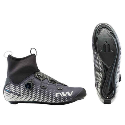 Cycling shoes Northwave Celsius R Arctic GTX Road carbon grey-reflective-45½