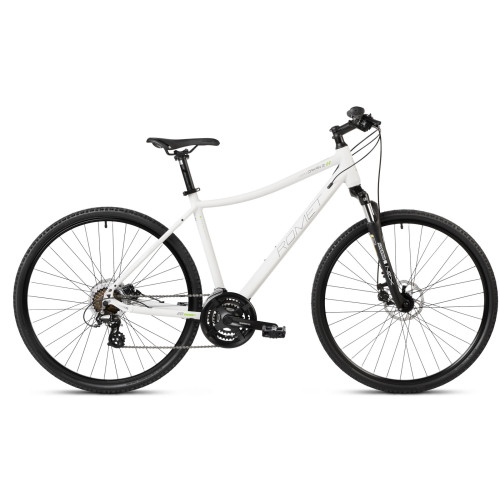 Bicycle Romet Orkan 2 D 2025 white-graphite-aquamarine-20" / L