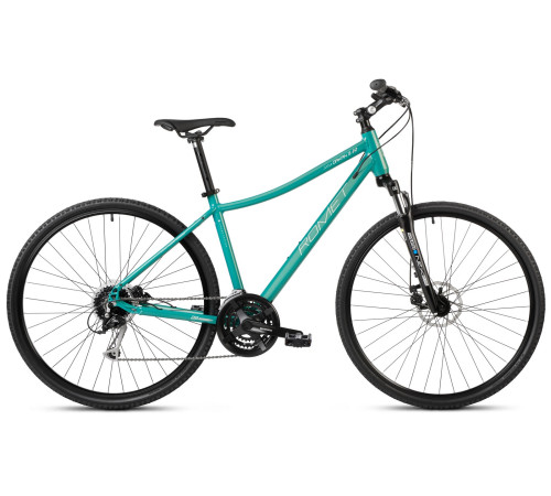 Bicycle Romet Orkan 3 D 2025 turquoise-white-silver-18" / M