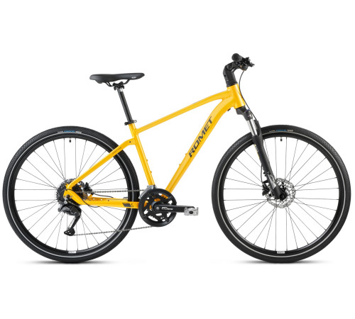 Bicycle Romet Orkan 5 CS M 2025 yellow-graphite-20" / L