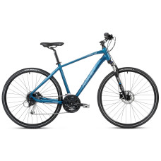 Velosipēds Romet Orkan 5 M 2025 dark blue-blue-silver-19" / M