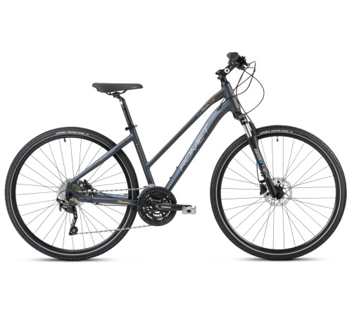 Bicycle Romet Orkan 7 D 2025 graphite-silver-copper-19" / L