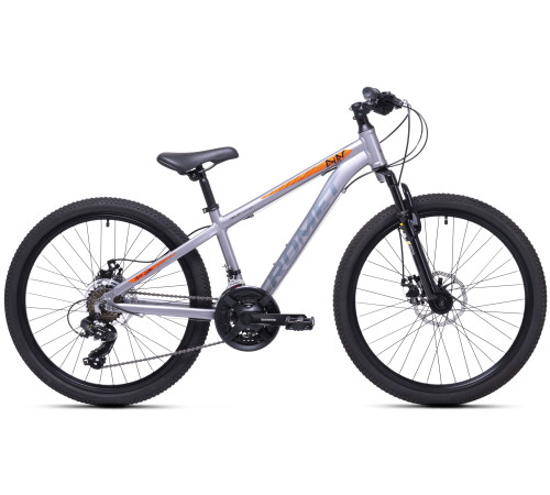 Bicycle Romet Rambler DIRT 24 2025 silver-orange