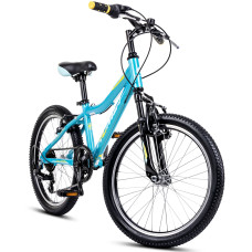 Velosipēds Romet Rambler 20 KID 2 2024 turquoise-blue