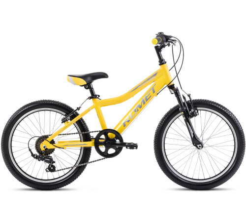 Bicycle Romet Rambler 20 KID 2 2025 yellow-grey