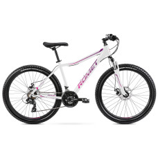 Velosipēds Romet Jolene 6.2 2024 white-pink-violet-17" / M