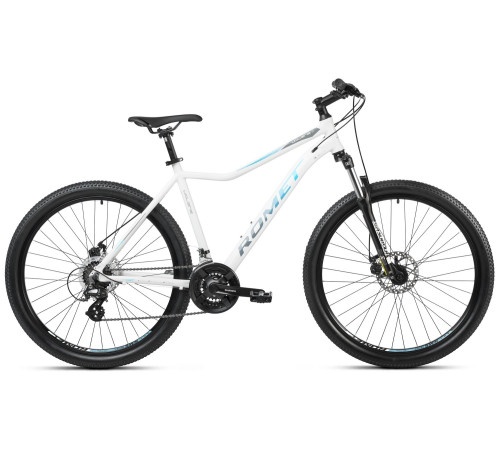 Bicycle Romet Jolene 7.1 2025 white-blue-19" / L