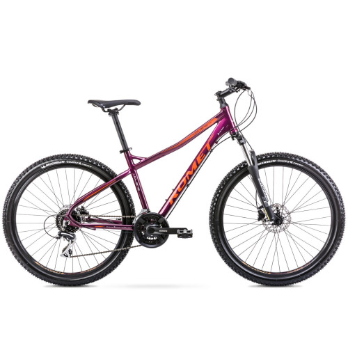 Bicycle Romet Jolene 7.2 2025 purple-orange-19" / L