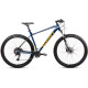 Bicycle Romet Mustang M3 CS 2025 dark blue-yellow-21" / XL