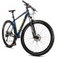 Bicycle Romet Mustang M3 CS 2025 dark blue-yellow-21" / XL