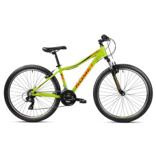 Velosipēds Romet Rambler R6.0 JR 2025 lemon-black-red-17" / M