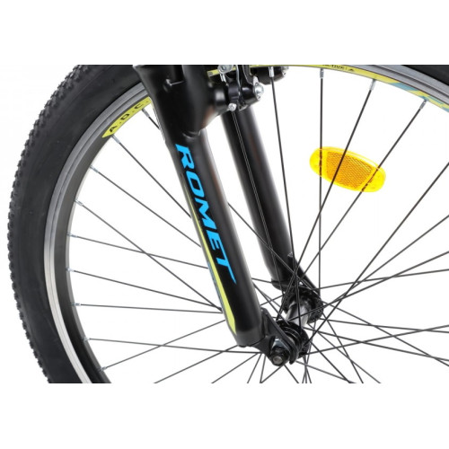 Bicycle Romet Rambler R6.1 JR 2025 blue-green-black-19" / L