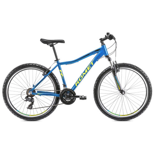 Bicycle Romet Rambler R6.1 JR 2025 blue-green-black-19" / L