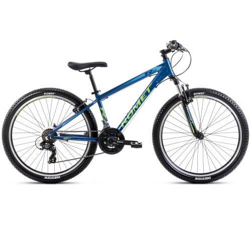 Bicycle Romet Rambler R6.0 2025 blue-lemon-21" / XL
