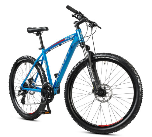 Bicycle Romet Rambler R6.3 2025 blue-red-silver-18" / L