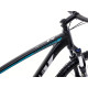 Bicycle Romet Rambler R7.3 CS 2025 black-turquoise-silver-18" / M