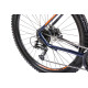 Bicycle Romet Rambler R7.3 2025 dark blue-orange-18" / M