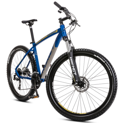 Bicycle Romet Rambler R7.3 2025 blue-yellow-18" / M