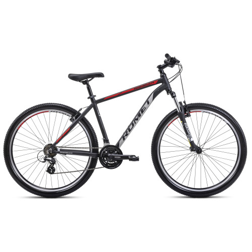 Bicycle Romet Rambler R9.1 2025 black-red-grey-17" / M