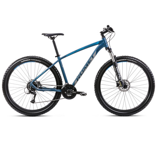 Bicycle Romet Rambler R9.3 2025 dark blue-graphite-blue-18" / M
