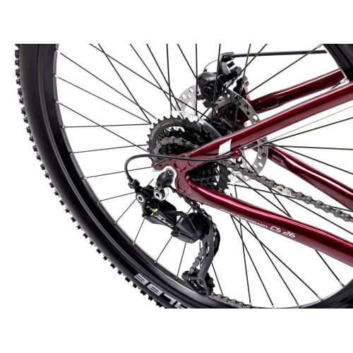 Bicycle Romet Rambler FIT 26 2025 bordo-silver-20" / XL