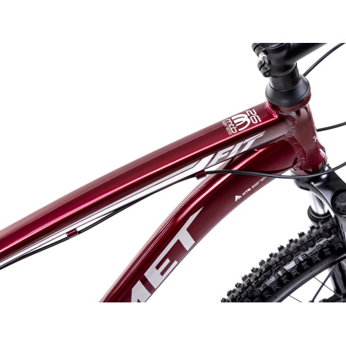Bicycle Romet Rambler FIT 26 2025 bordo-silver-20" / XL