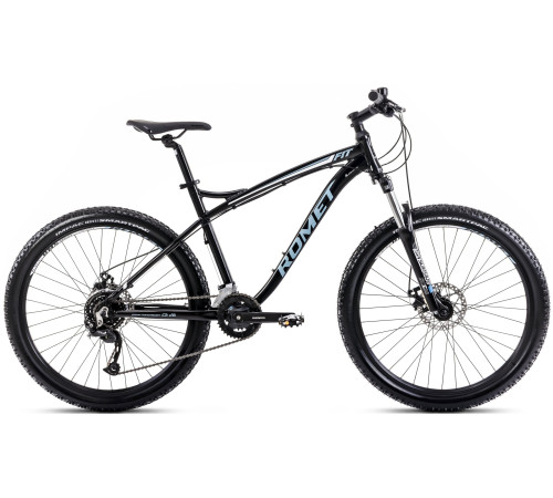 Bicycle Romet Rambler FIT 26 2025 black-blue-18" / L