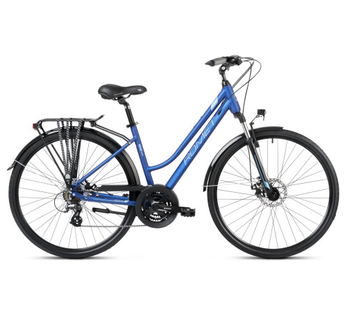 Bicycle Romet Gazela 2 2025 dark blue-sky blue-20" / L