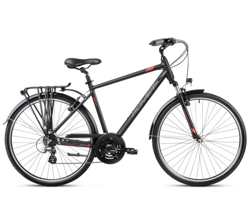 Bicycle Romet Wagant 1 2025 black-red-19" / M